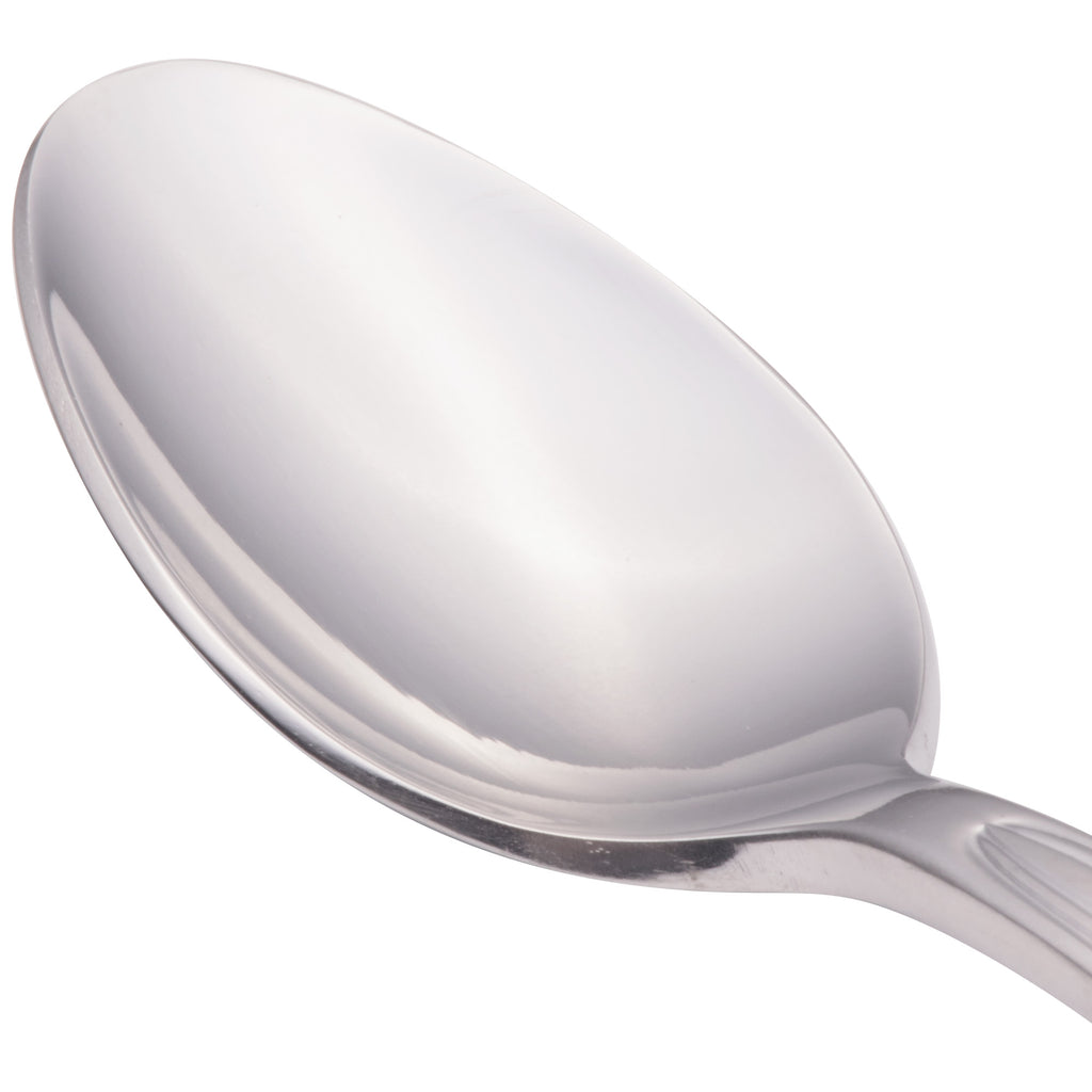 Walco 4004 Maremma 7 7/8" 18/0 Stainless Steel Heavy Weight Iced Tea Spoon - 12/Pack