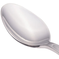 Walco 4004 Maremma 7 7/8" 18/0 Stainless Steel Heavy Weight Iced Tea Spoon - 12/Pack