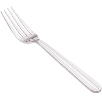 Walco 4005 Maremma 7 3/8" 18/0 Stainless Steel Heavy Weight Dinner Fork - 12/Pack