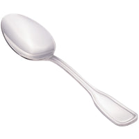 Walco 6603 Saville 8 1/16" 18/0 Stainless Steel Heavy Weight Tablespoon / Serving Spoon - 12/Pack