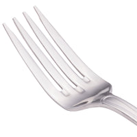 Walco 6606 Saville 6 1/2" 18/0 Stainless Steel Heavy Weight Salad Fork - 12/Pack