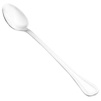 Walco 3504 Lisbon 7 1/2" 18/0 Stainless Steel Heavy Weight Iced Tea Spoon - 12/Pack