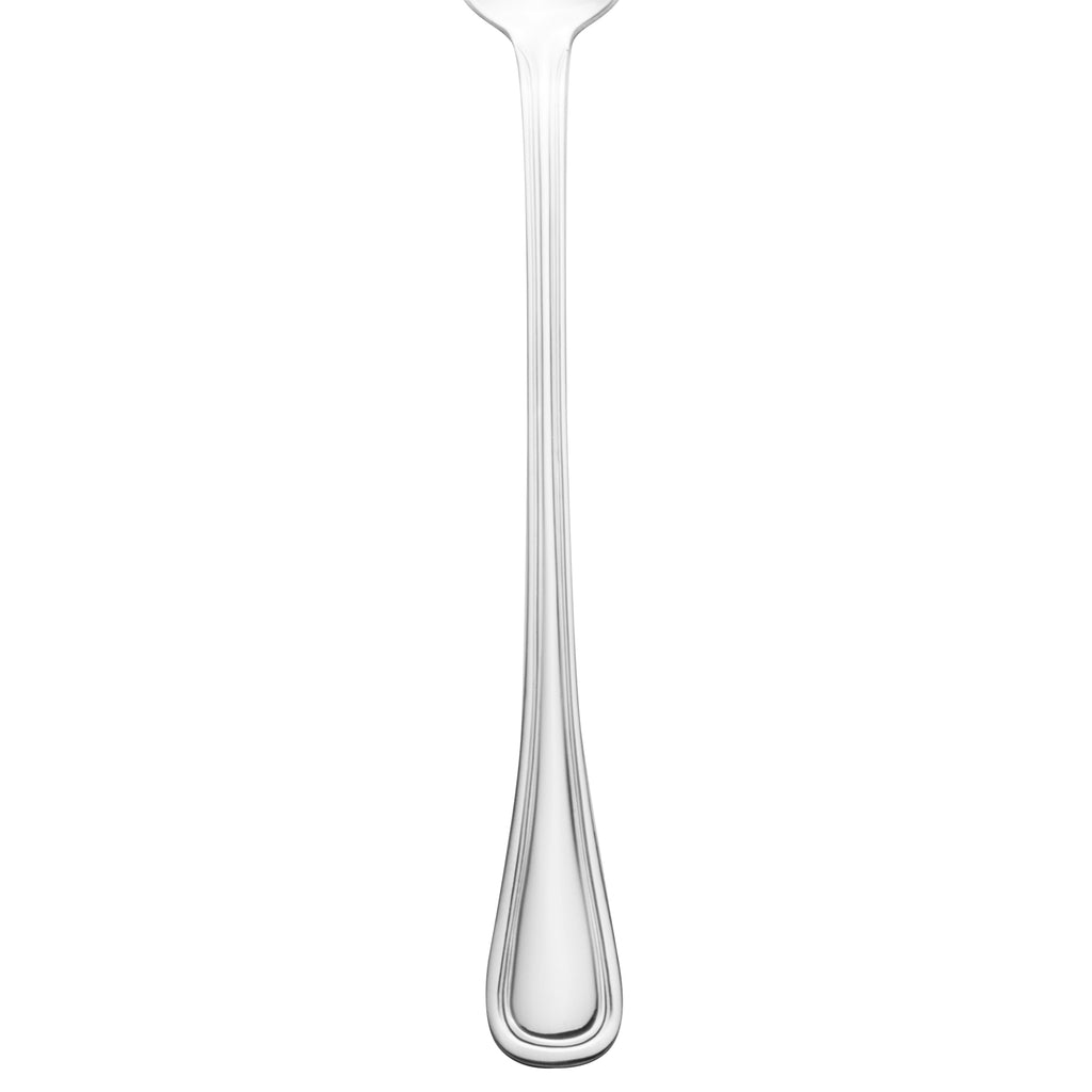 Walco 3504 Lisbon 7 1/2" 18/0 Stainless Steel Heavy Weight Iced Tea Spoon - 12/Pack