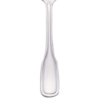 Walco 6612 Saville 6 1/4" 18/0 Stainless Steel Heavy Weight Bouillon Spoon - 12/Pack