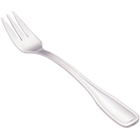 Walco 6615 Saville 5 1/2" 18/0 Stainless Steel Heavy Weight Cocktail Fork - 12/Pack