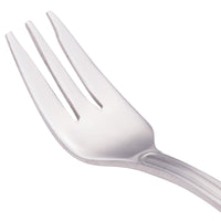 Walco 6615 Saville 5 1/2" 18/0 Stainless Steel Heavy Weight Cocktail Fork - 12/Pack