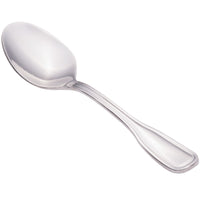 Walco 6629 Saville 4 3/4" 18/0 Stainless Steel Heavy Weight Demitasse Spoon - 12/Pack