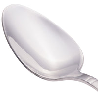 Walco 7001 Meteor 6 1/16" 18/0 Stainless Steel Heavy Weight Teaspoon - 12/Pack