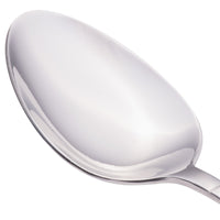Walco 7003 Meteor 8 1/2" 18/0 Stainless Steel Heavy Weight Tablespoon / Serving Spoon - 12/Pack