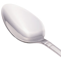 Walco 7004 Meteor 7 7/16" 18/0 Stainless Steel Heavy Weight Iced Tea Spoon - 12/Pack