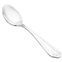 Walco 5401 Danish Pride 6 1/8" 18/0 Stainless Steel Heavy Weight Teaspoon - 12/Pack