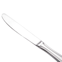 Walco PAC45 Pacific Rim 8 11/16" 18/10 Stainless Steel Extra Heavy Weight Dinner Knife - 12/Pack