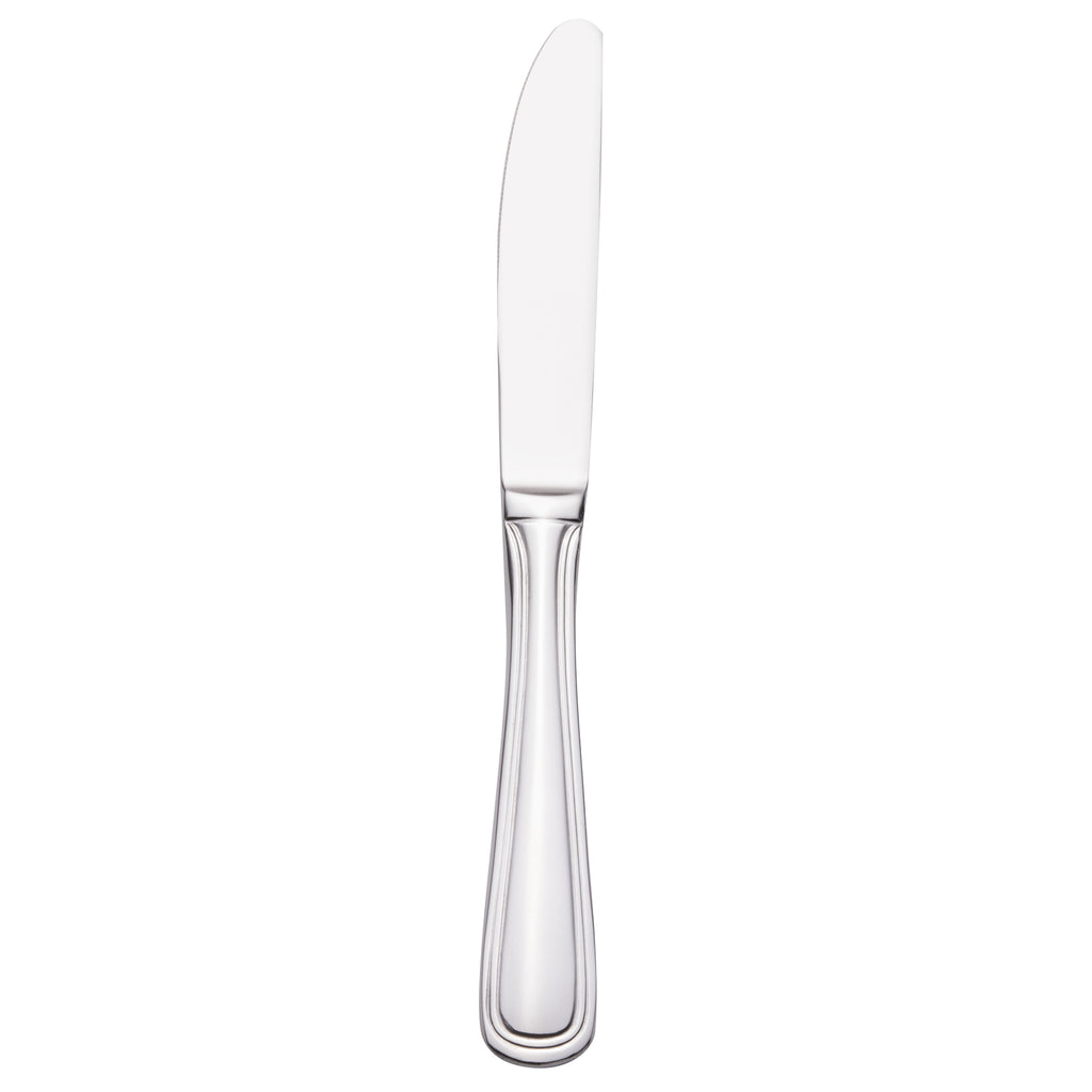 Walco PAC45 Pacific Rim 8 11/16" 18/10 Stainless Steel Extra Heavy Weight Dinner Knife - 12/Pack