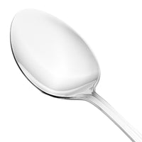 Walco 7103 Marcie 8 9/16" 18/0 Stainless Steel Heavy Weight Tablespoon / Serving Spoon - 12/Pack