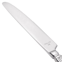 Walco 4045 Maremma 8 1/8" 18/0 Stainless Steel Heavy Weight Dinner Knife - 12/Pack