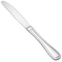 Walco 6645 Saville 8 11/16" 18/0 Stainless Steel Heavy Weight Dinner Knife - 12/Pack