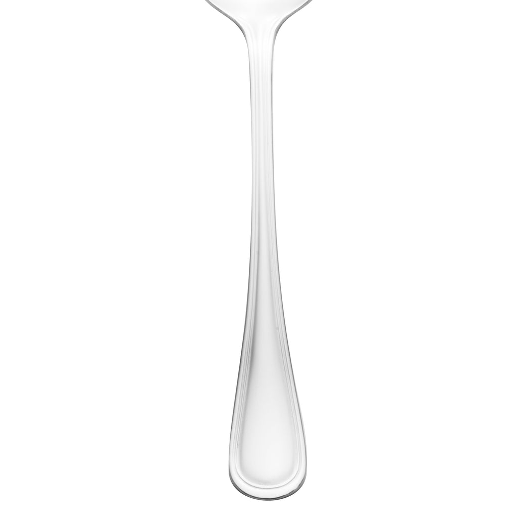 Walco 7103 Marcie 8 9/16" 18/0 Stainless Steel Heavy Weight Tablespoon / Serving Spoon - 12/Pack