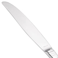 Walco 7025 Meteor 9 3/4" 18/0 Stainless Steel Heavy Weight Hollow Handle Table Knife - 12/Pack