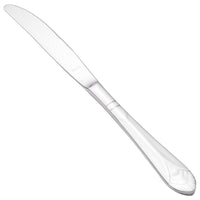Walco 7045 Meteor 9 1/8" 18/0 Stainless Steel Heavy Weight Dinner Knife - 12/Pack