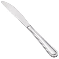 Walco 7945 Balance 9" 18/0 Stainless Steel Heavy Weight Dinner Knife - 12/Pack