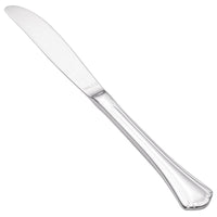 Walco 9511 Sentry 7" 18/10 Stainless Steel Extra Heavy Weight Solid Handle Butter Knife - 12/Pack