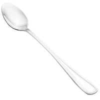 Walco 7104 Marcie 7 3/8" 18/0 Stainless Steel Heavy Weight Iced Tea Spoon - 12/Pack