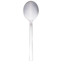 Walco 0907 Semi 7 1/4" 18/10 Stainless Steel Extra Heavy Weight Dessert Spoon - 12/Pack
