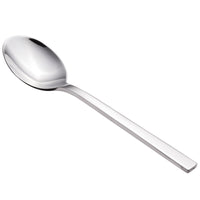 Walco 0907 Semi 7 1/4" 18/10 Stainless Steel Extra Heavy Weight Dessert Spoon - 12/Pack