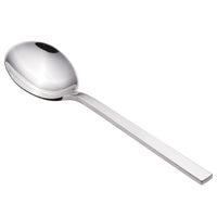 Walco 0912 Semi 7" 18/10 Stainless Steel Extra Heavy Weight Bouillon Spoon - 12/Pack