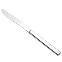 Walco 0923 Semi 9 3/16" 18/10 Stainless Steel Extra Heavy Weight Steak Knife - 12/Pack