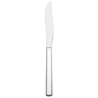 Walco 0923 Semi 9 3/16" 18/10 Stainless Steel Extra Heavy Weight Steak Knife - 12/Pack