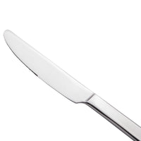 Walco 0945 Semi 9" 18/10 Stainless Steel Extra Heavy Weight Dinner Knife - 12/Pack