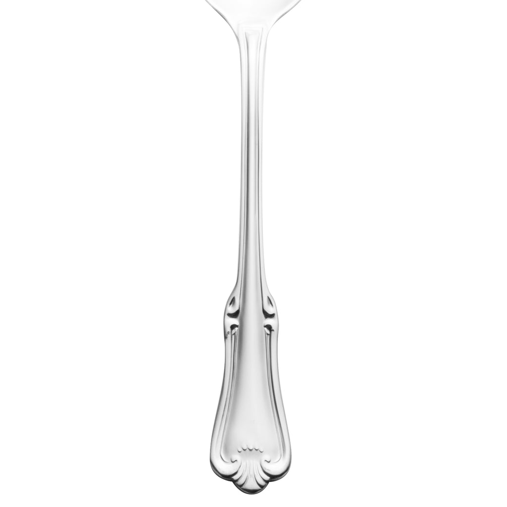 Walco 9003 Barony 8 9/16" 18/0 Stainless Steel Heavy Weight Tablespoon / Serving Spoon - 12/Pack
