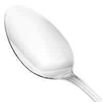 Walco 9003 Barony 8 9/16" 18/0 Stainless Steel Heavy Weight Tablespoon / Serving Spoon - 12/Pack