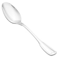 Walco 9303 Luxor 8 3/8" 18/10 Stainless Steel Extra Heavy Weight Tablespoon / Serving Spoon - 12/Pack