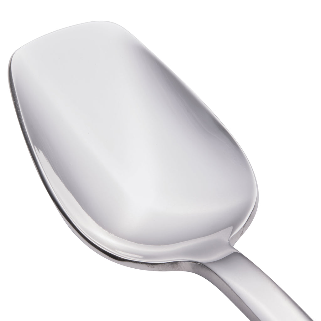 Walco 1207 Erik 8" 18/10 Stainless Steel Extra Heavy Weight Dessert Spoon - 12/Pack