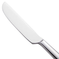 Walco 1211 Erik 7" 18/10 Stainless Steel Extra Heavy Weight Butter Knife - 12/Pack