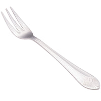 Walco 7015 Meteor 5 5/8" 18/0 Stainless Steel Heavy Weight Cocktail Fork - 12/Pack