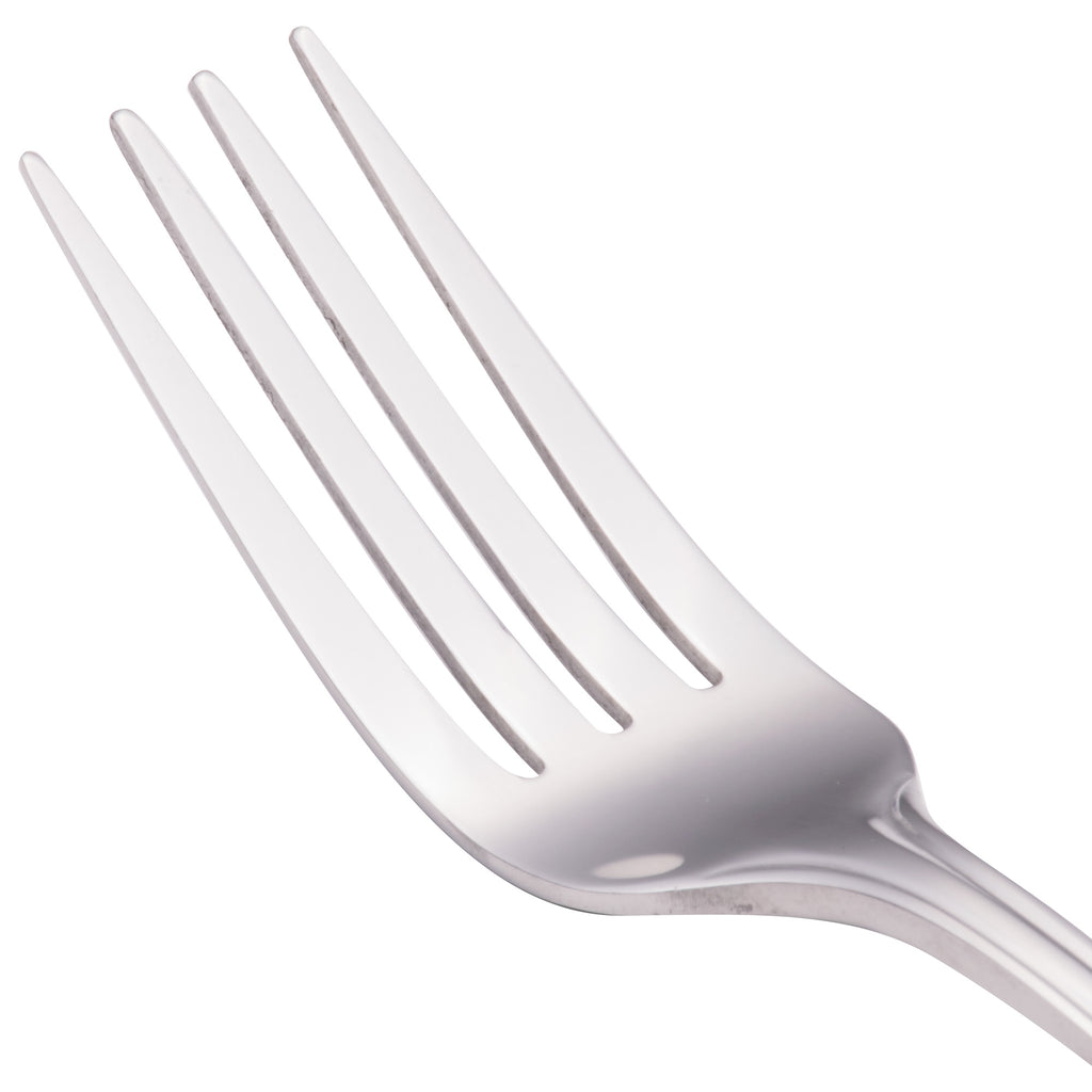 Walco 7905 Balance 8" 18/0 Stainless Steel Heavy Weight Dinner Fork - 12/Pack