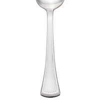 Walco 1807 Bosa Nova 7 1/8" 18/0 Stainless Steel Heavy Weight Dessert Spoon - 12/Pack
