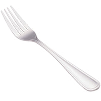 Walco 7906 Balance 7 1/4" 18/0 Stainless Steel Heavy Weight Utility / Salad Fork - 12/Pack