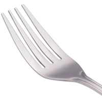 Walco 7906 Balance 7 1/4" 18/0 Stainless Steel Heavy Weight Utility / Salad Fork - 12/Pack