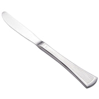 Walco 1811 Bosa Nova 7 1/2" 18/0 Stainless Steel Heavy Weight Butter Knife - 12/Pack