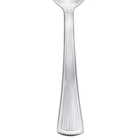 Walco 1829 Bosa Nova 4 9/16" 18/0 Stainless Steel Heavy Weight Demitasse Spoon - 12/Pack