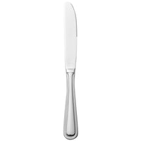 Walco PAC451 Pacific Rim 9 1/2" 18/10 Stainless Steel Extra Heavy Weight European Table Knife - 12/Pack