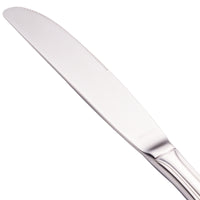Walco PAC451 Pacific Rim 9 1/2" 18/10 Stainless Steel Extra Heavy Weight European Table Knife - 12/Pack