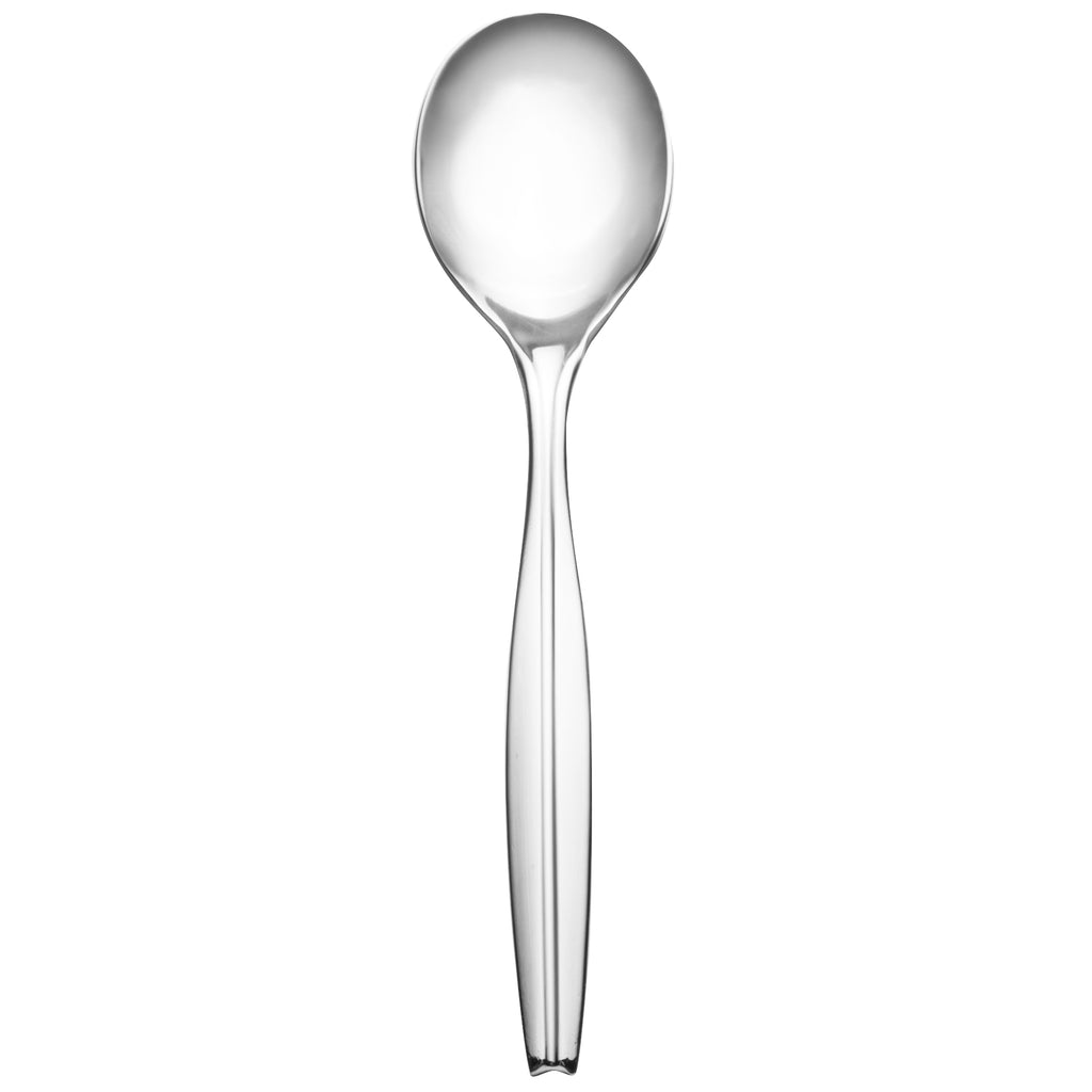 Reed & Barton RB121-016 Merlot 6" 18/10 Stainless Steel Extra Heavy Weight Bouillon Spoon - 12/Pack