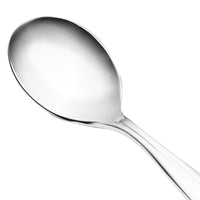 Reed & Barton RB121-016 Merlot 6" 18/10 Stainless Steel Extra Heavy Weight Bouillon Spoon - 12/Pack