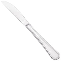 Walco 9745 Prim 8 13/16" 18/10 Stainless Steel Extra Heavy Weight Dinner Knife - 12/Pack