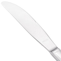 Walco 9745 Prim 8 13/16" 18/10 Stainless Steel Extra Heavy Weight Dinner Knife - 12/Pack